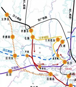 ​汉十高铁巅峰操作，堪称武汉高铁枢纽建设神之一手