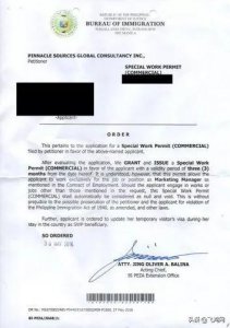 ​菲律宾工作签证申请流程