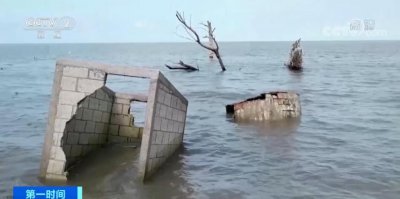 海平面上升,房屋被吞噬!这里居民被迫撤离…