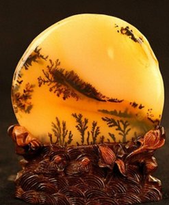 ​黄龙玉中的“王者”-水草花