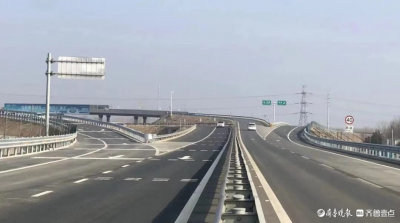 ​济聊高速聊城西互通立交改建工程建成通车