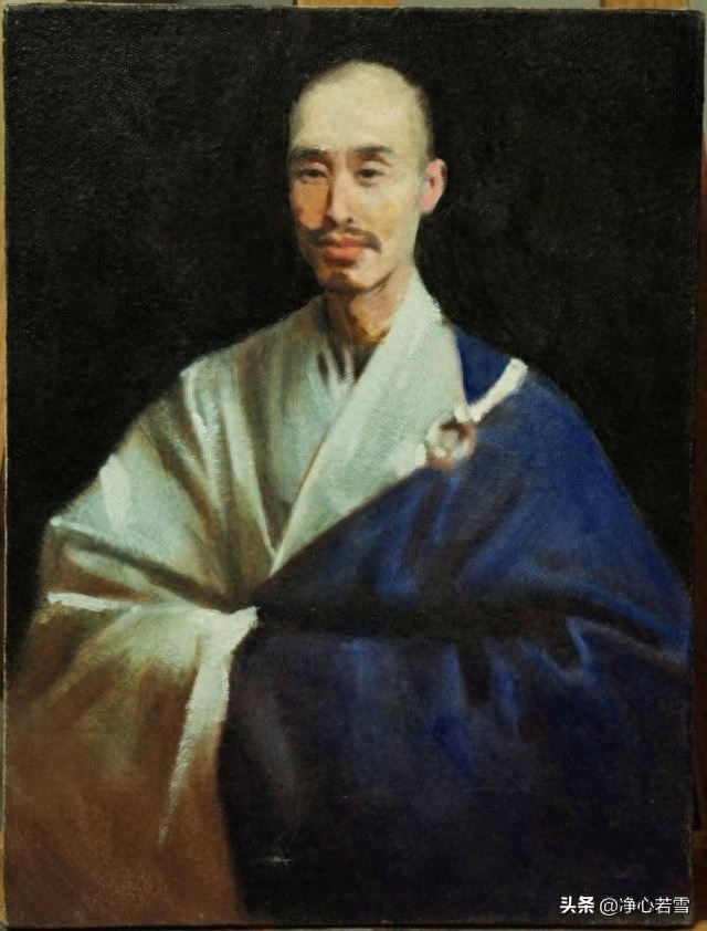 弘一法师一生简介(送别作者李叔同个人资料及代表作品)-