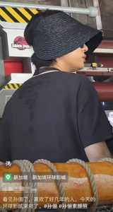 ​孙俪带儿女新加坡游玩，儿子越长越帅像妈妈，妹妹小花肤色抢镜