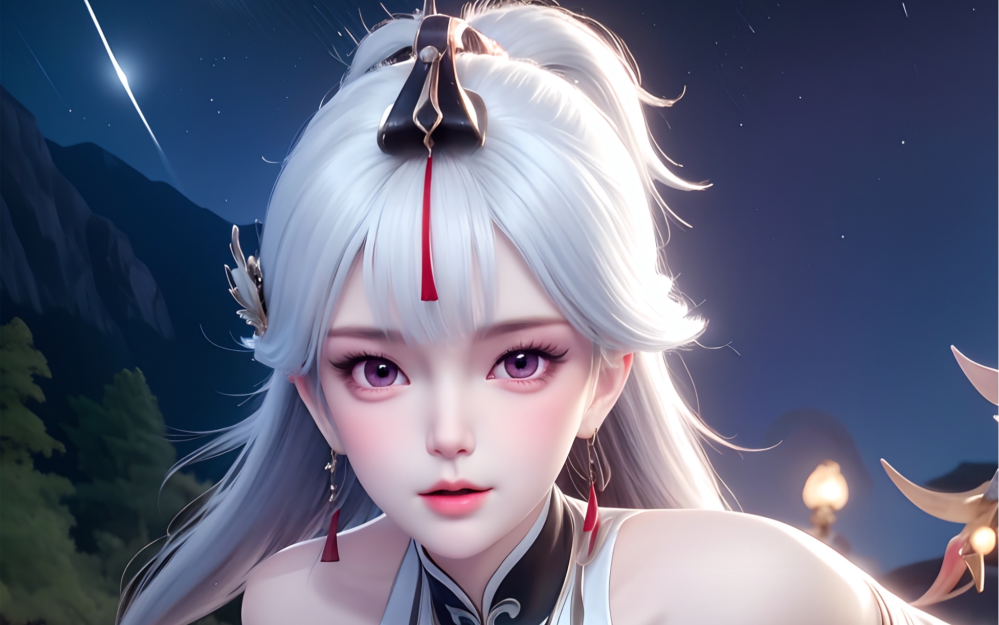 王者荣耀云缨鹤归松栖皮肤去掉所有服装衣服图片是咋回事