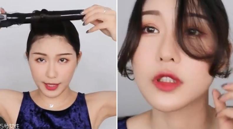 网红刘海怎么卷好看 刘海5步骤怎么拍都美丽