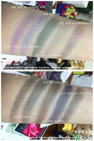 three2017春季彩妆有哪些？three2017春季彩妆试色