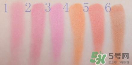 canmake腮红膏哪个颜色好看？canmake腮红膏试色