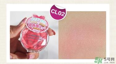 canmake腮红膏哪个颜色好看？canmake腮红膏试色