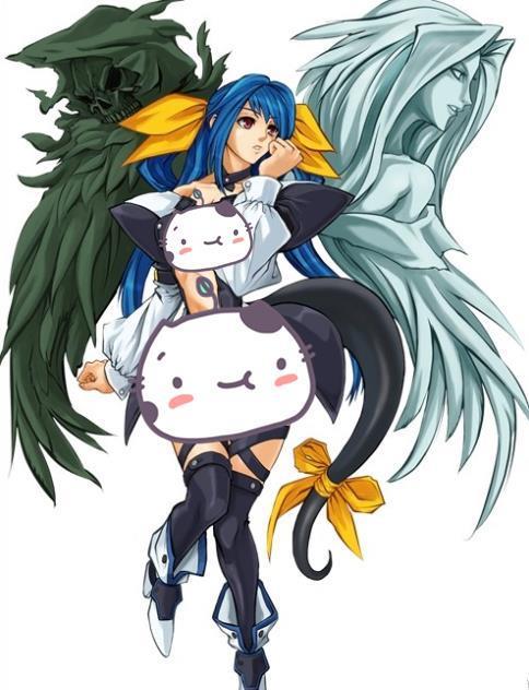 动漫中拥有一半天使翅膀,一半恶魔翅膀的角色