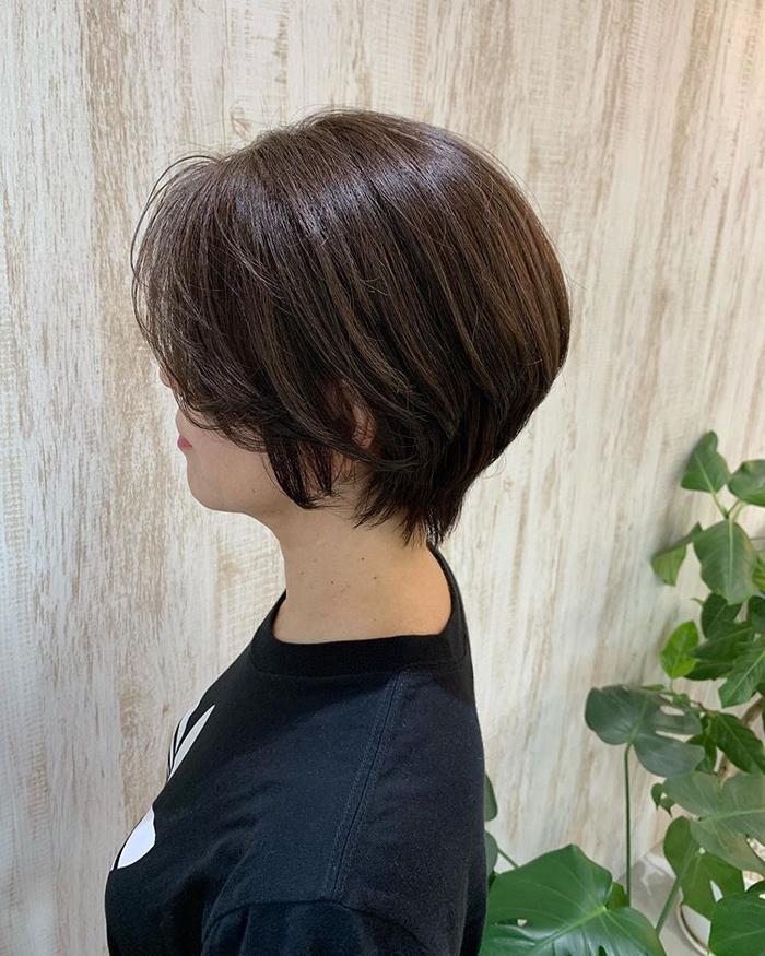 摩卡波波头发型,意外减龄又高级，优雅又大气,剪短发的第一选择