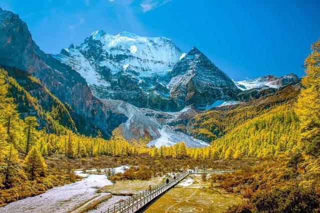 秋天的童话 在稻城亚丁遇见你 6日自驾