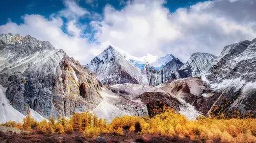 秋天的童话 在稻城亚丁遇见你 6日自驾