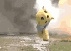 搞笑GIF:长尾巴到底是干什么用的