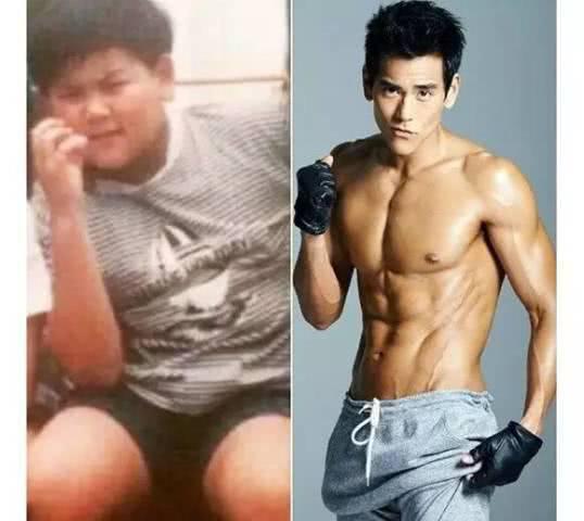 男星减肥前后对比,陈伟霆彭于晏魏大勋你都知道,他你知道吗?