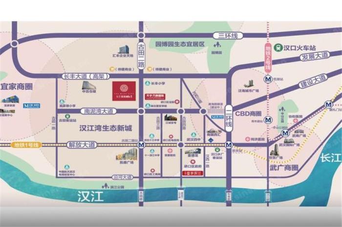 古田心天宇万象国际,武汉不限购小户型,地铁口现房公寓