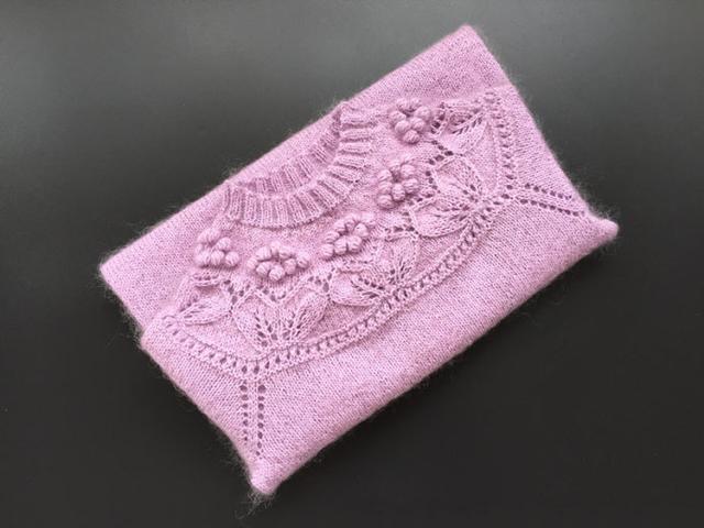 上往下织 8-12周岁儿童长款毛衣,零基础图解教程