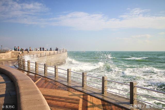 海滨风光这里好,日照灯塔景区风景秀丽
