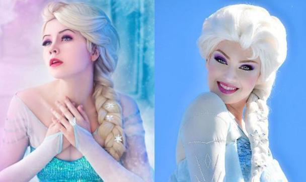 冰雪奇缘:艾莎公主魅力有多大?女粉模仿很惊艳,男粉模仿成王子