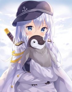 ​唯美岛风可爱二次元壁纸，我的肩上是风，风上是闪烁的星群