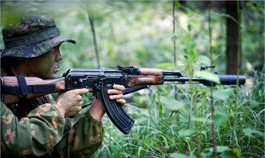 步枪消音器为啥要加个套套?