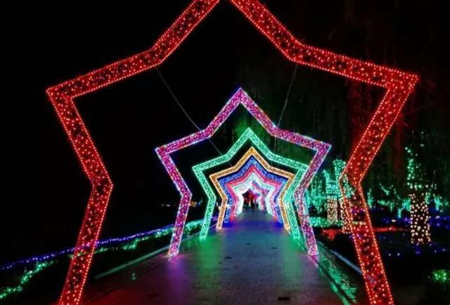 如此的灯光秀，沈阳世博园才有！