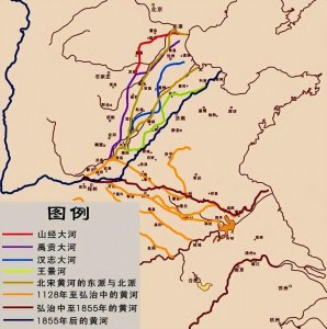 ​中国历史上的黄河七次大改道