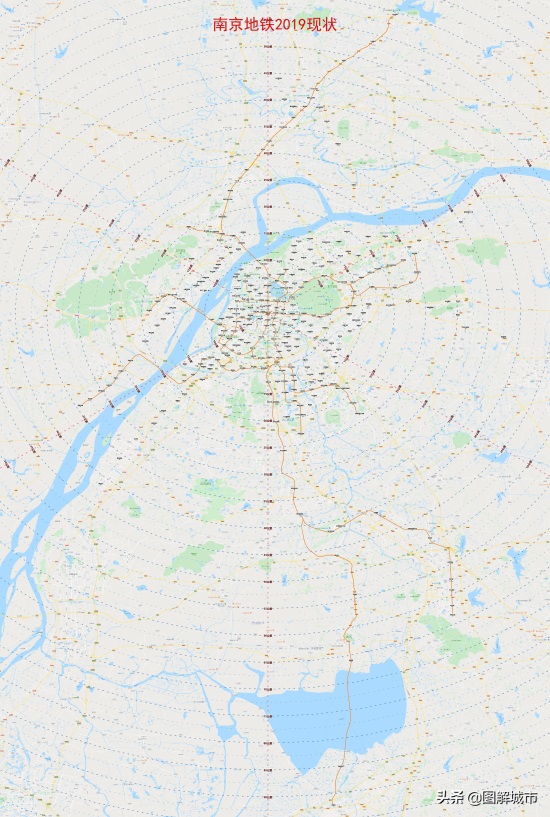 南京地铁总览高清图集（现今--2030年）