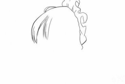 ​简笔画-动漫少女的画法