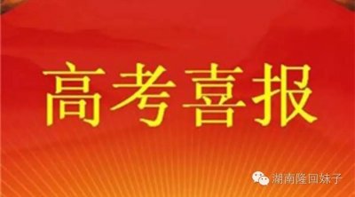 ​隆回县各校高考喜报