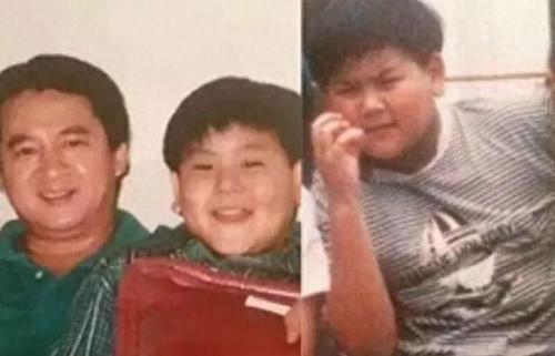 彭于晏童年私房照大曝光，小时竟然是个小胖墩，减肥毅力非同凡响