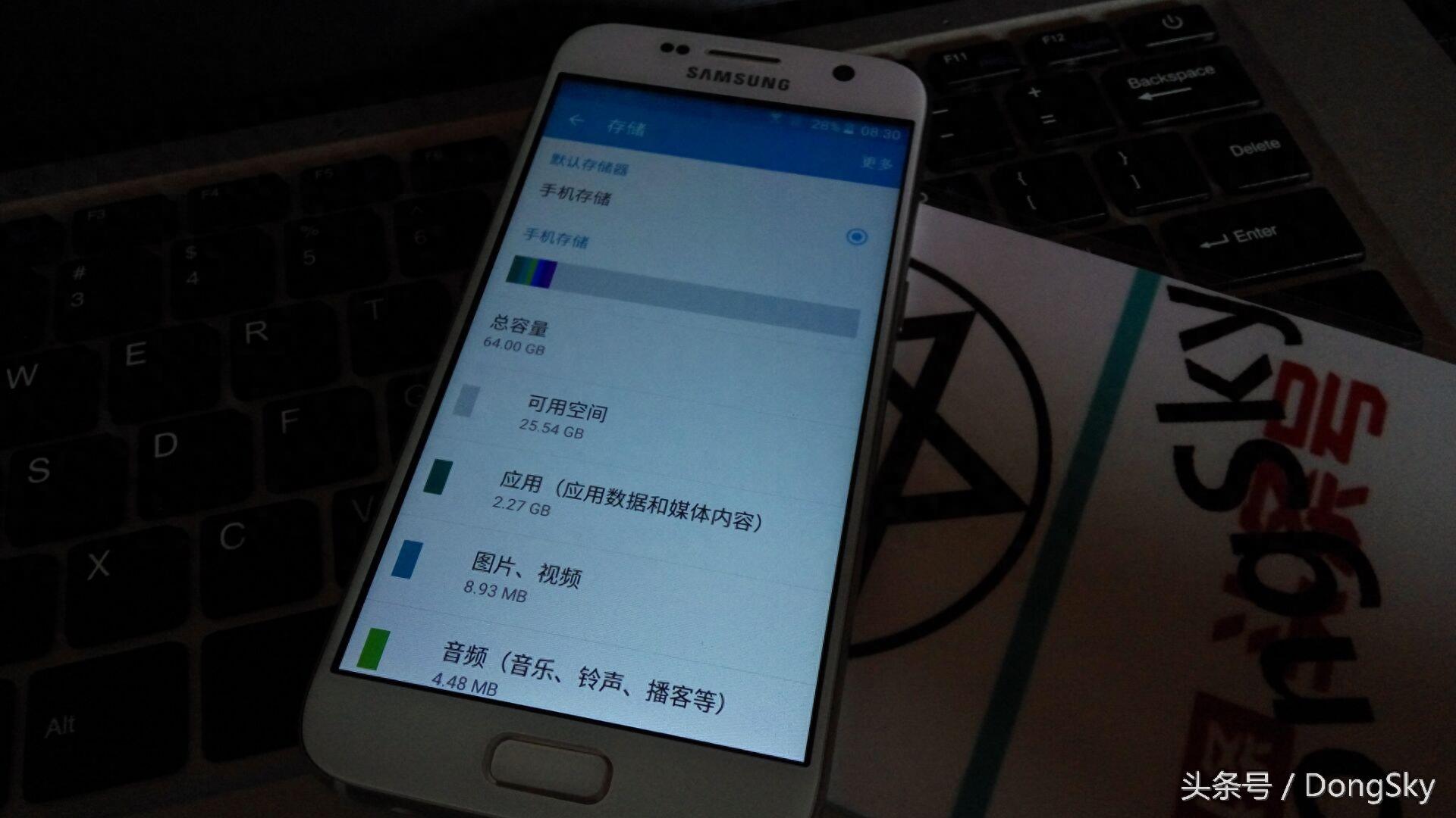 小编好奇,买了个精仿的三星galaxyS7,性能亮了!