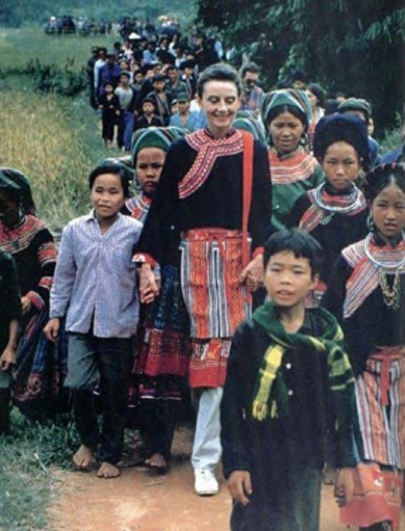 奥黛丽·赫本罕见晚年照