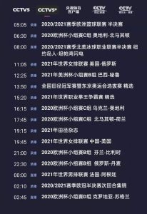 ​CCTV5+今日节目单：19:45录播世界女排联赛(中国队-美国队)