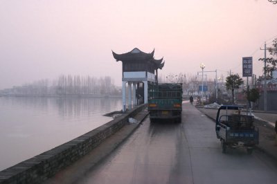 安徽省“天下第一塘”畔 安丰塘镇