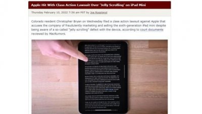 ​苹果又摊上事儿了！遭用户集体诉讼