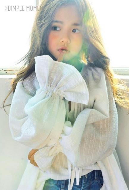 超萌的3岁韩国小萝莉,这模样真是无可挑剔啊