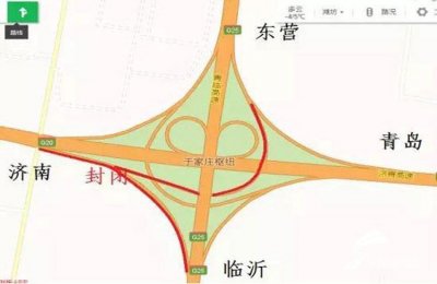​G20青岛方向转G25施工，转临沂车辆需绕行青州北