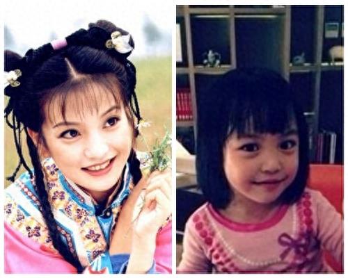 赵薇晒女儿小四月新照片，大眼萌娃已长大成为美人胚子了！