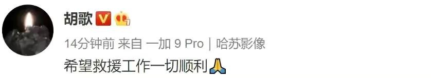 朋友请听好暂停播出(明星也纷纷发文为遇难同胞祈福)