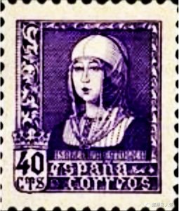 ​邮票上的千年千人（136）霸道女王伊莎贝拉一世