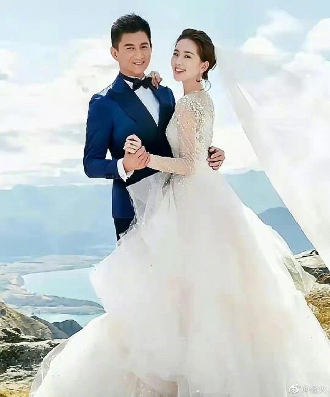 狐妖小红娘婚纱照是换脸刘诗诗吴奇隆