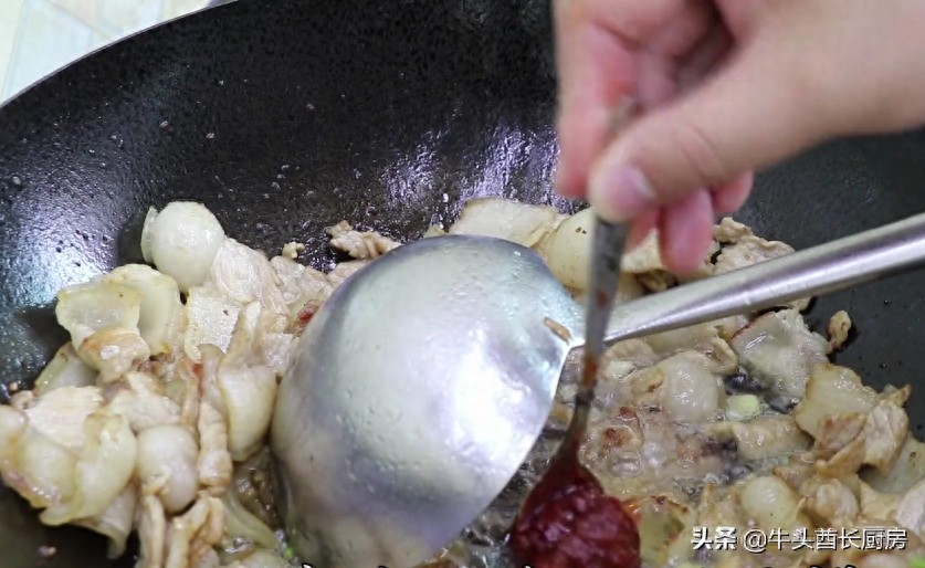 大厨教你爆炒回锅肉,原来只和大厨差一步,特别下饭好吃