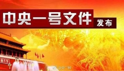 ​2019年中央一号文件发布！这些内容与你息息相关