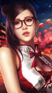 ​CF角色春节兰壁纸，倾国倾城