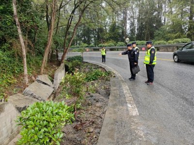 ​汉中查获一起路产损坏逃逸事件