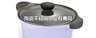 ​陶瓷不粘锅涂层有毒吗什么样的不粘锅炒锅是天然无味 陶瓷不粘锅涂层有毒吗