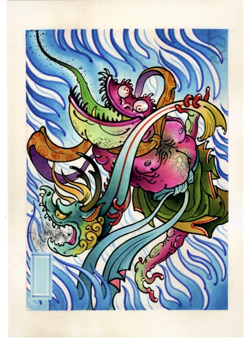 《这才是纹身》| 决赛选手:白泽刺青——白泽作品集