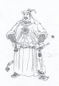 ​名将李靖，为大唐打下半壁江山，平定突厥、吐谷浑，被称大唐战神