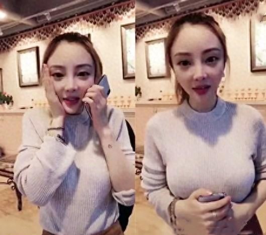 “出轨门”后李小璐晒出自拍照，忘记P图，本性真容全被曝了光