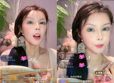 ​真人芭比迪丽拉直播带货 吸引了很多围观网友